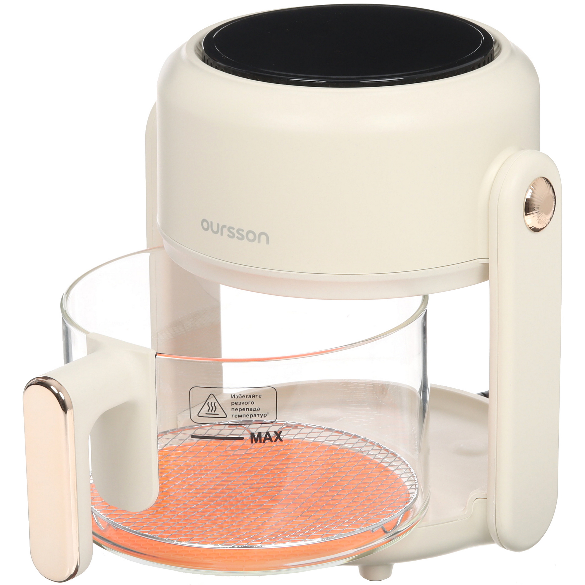 5473351 Аэрогриль Oursson AG3500GD/IV бежевый STDN-0088856 - Вид №2