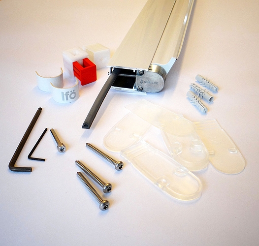 5856089 Аксессуары IFO Space, аксессуары IFO Space TBSN расширяющийся профиль, алюминий матовый. - Вид №11