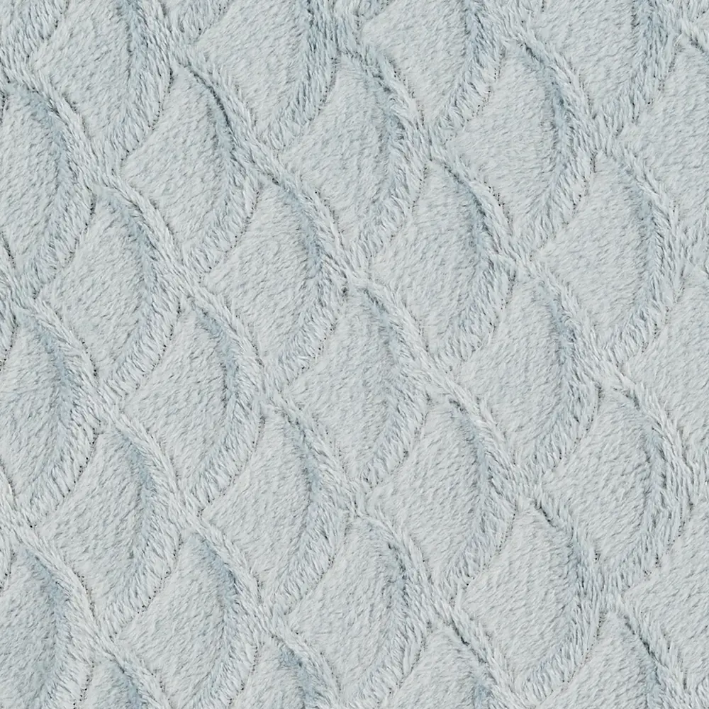 Плед Aglae 180x200 см фланель цвет серый Ardenza Весеннее промо STLM-2141467 - Вид №1