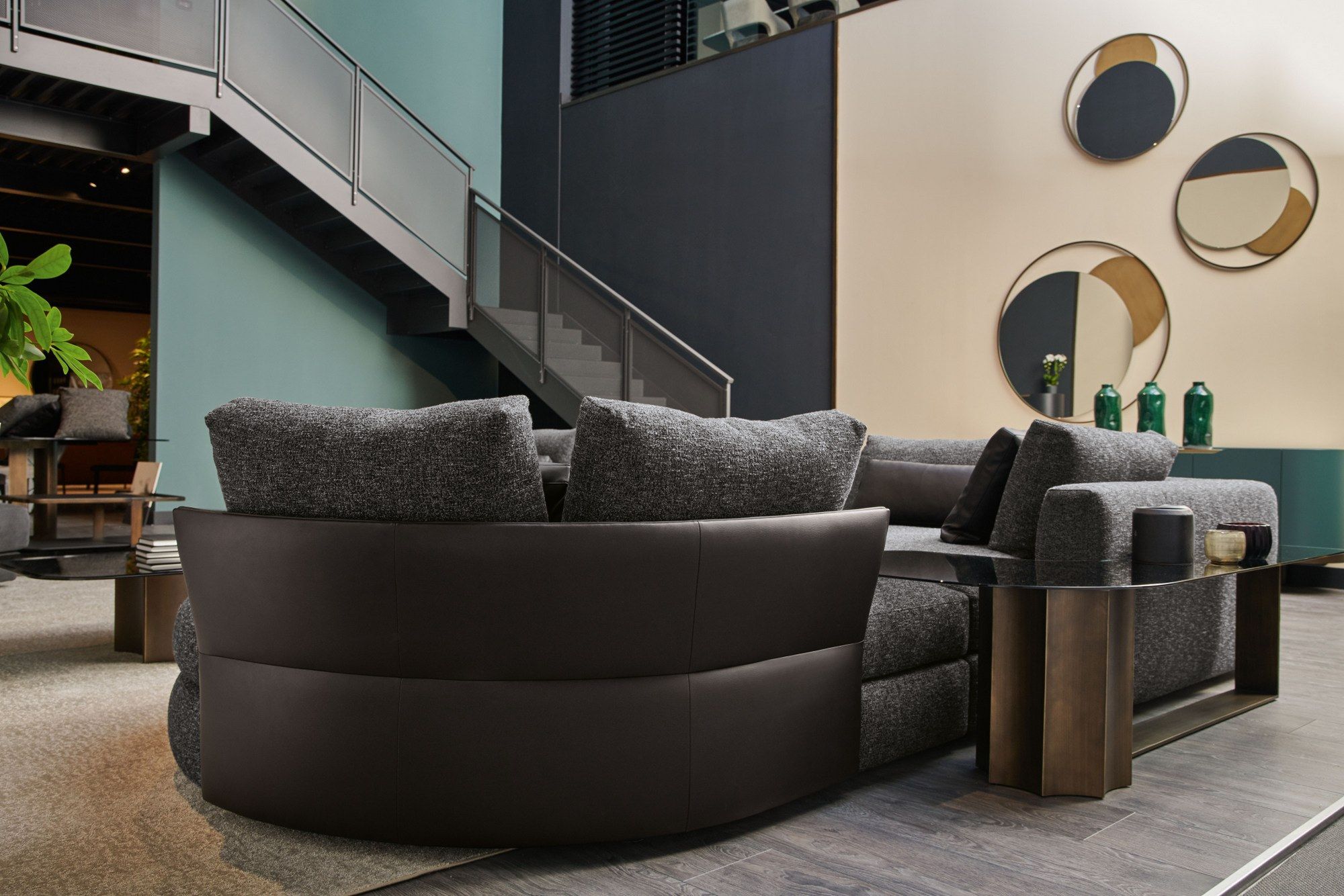 Настенное зеркало из нержавеющей стали Cantori Circe ARCH-00129903 - Вид №2