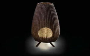 BOVER Напольный светодиодный торшер из синтетического волокна Amphora