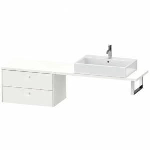 BR514801818 Шкафчик для компактной консоли Brioso #BR5148 720 x 480 мм Белый матовый, декор