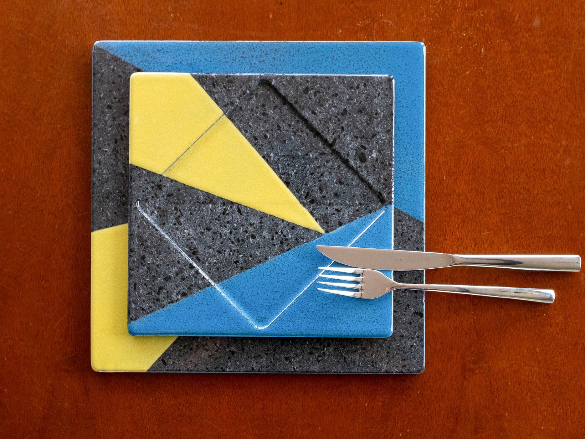 Блюдо из лавового камня Etnea Cuorelavico Radius ARCH-00024941 - Вид №2