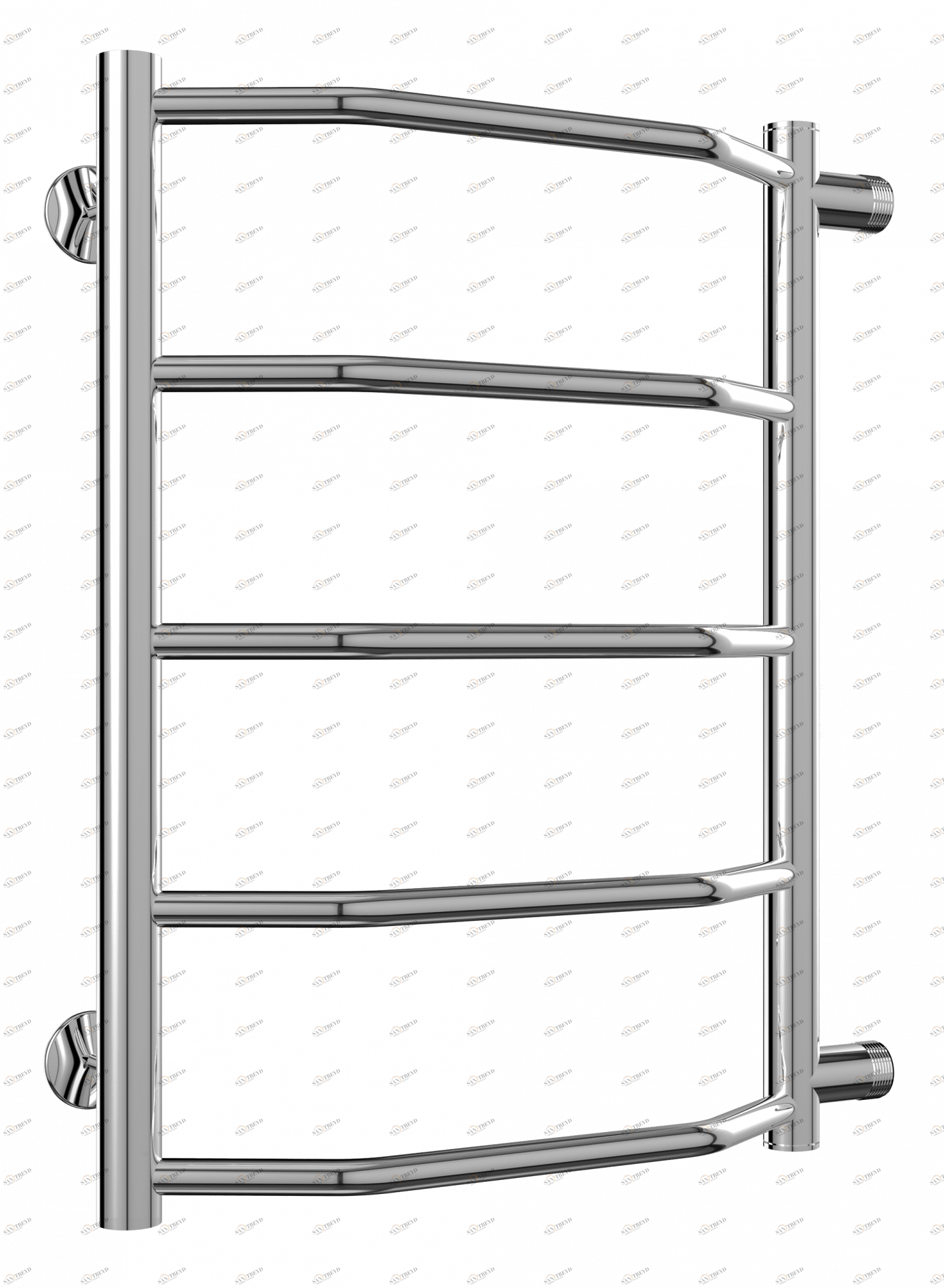 4670030725097 ЭКОНОМ Виктория П5 400х596 б/п 500 Полотенцесушитель TERMINUS Нержавеющая сталь