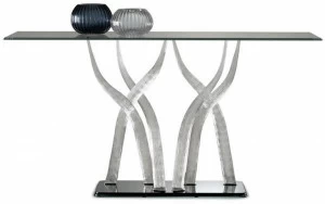 Reflex Прямоугольная стеклянная консоль Flambé