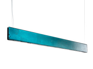 Витражная светодиодная подвесная лампа