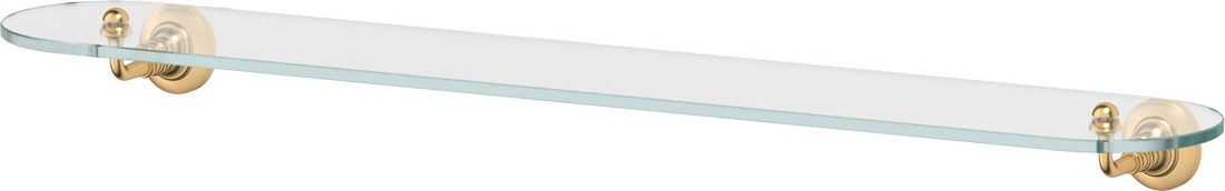 STI 316 Полка с держателями 80 cm 3SC STILMAR MATTE GOLD Treesseci 3SC