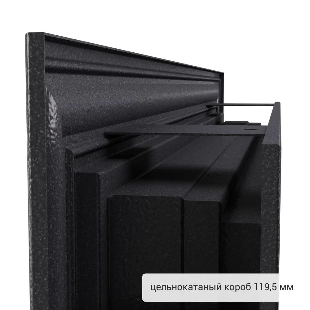 Дверь входная металлическая Страйд Linea 950 мм левая цвет серый TOREX STLM-2112276 - Вид №9