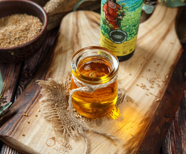 5626 Масло алтайское горчичное Вкусляндия  - Вид №1