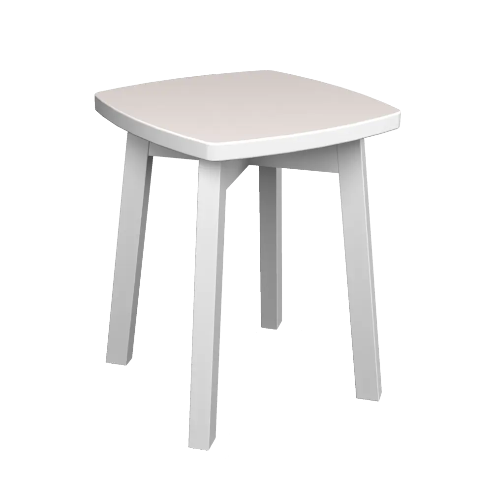 Сиденье для табурета Гавр Delinia 36.5x36.5x1.8 см жёсткое цвет белый STLM-2127626 - Вид №2