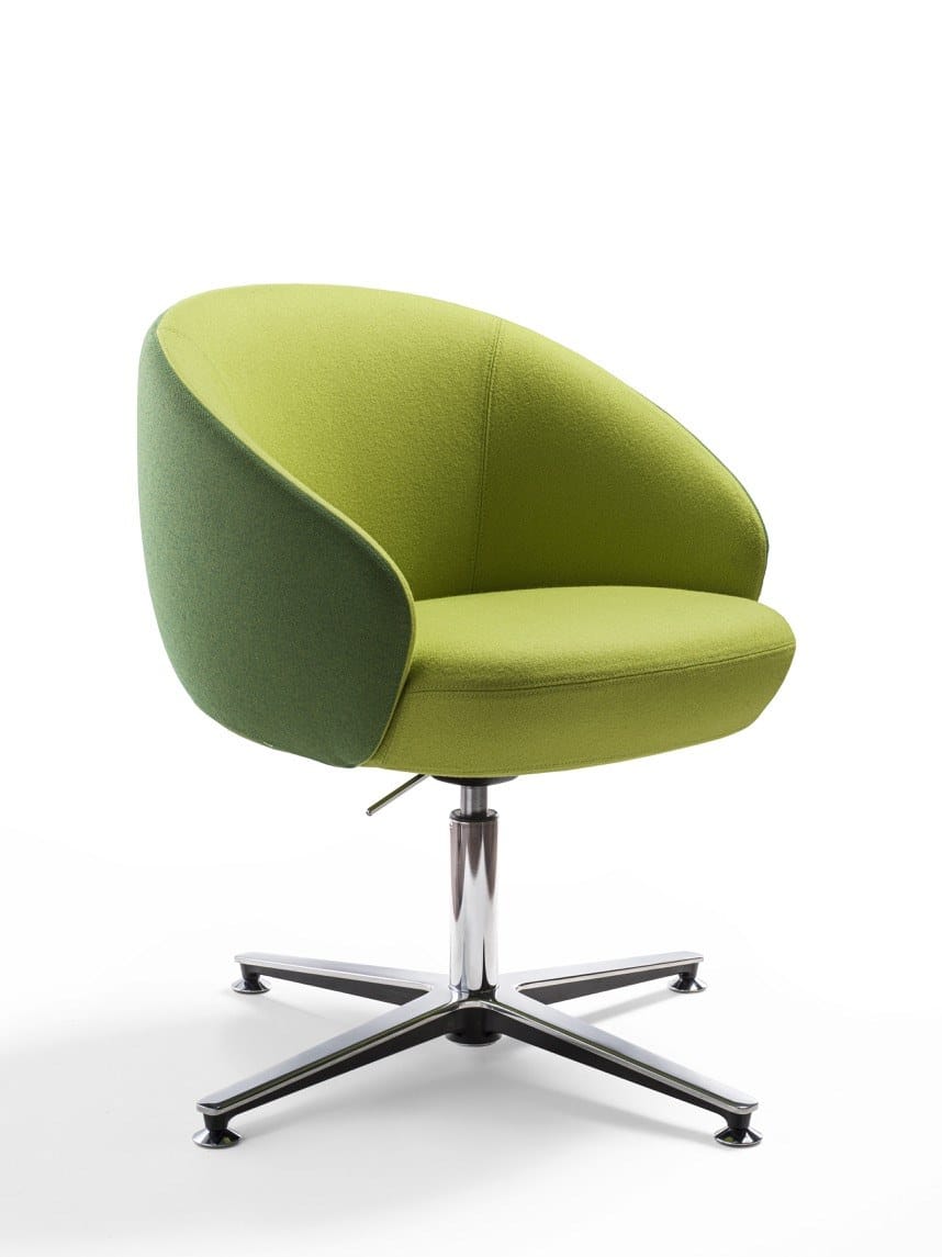 Спицевое вращающееся кресло с подлокотниками Sesta Botero Mignon ARCH-00150473 - Вид №1