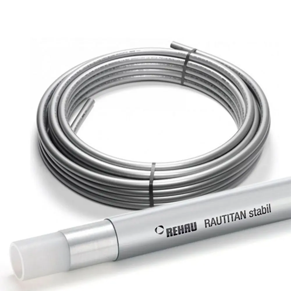 Труба Rehau Rautitan Stabil для отопления и теплого пола 40x6мм 5м 130111 STLM-2050375 - Вид №1