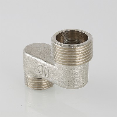 VTr.095.N.0605020 Фитинг резьбовой – эксцентрик с наружной резьбой Valtec 1" x 3/4" x 20 мм  - Вид №13