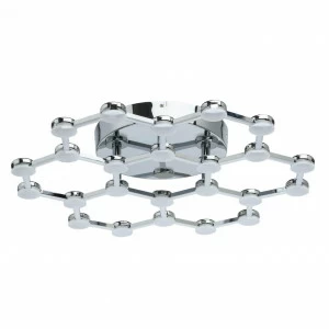 Потолочный светодиодный светильник De Markt Ракурс 8 631014301 DE MARKT ДИЗАЙНЕРСКИЕ 202662 Хром