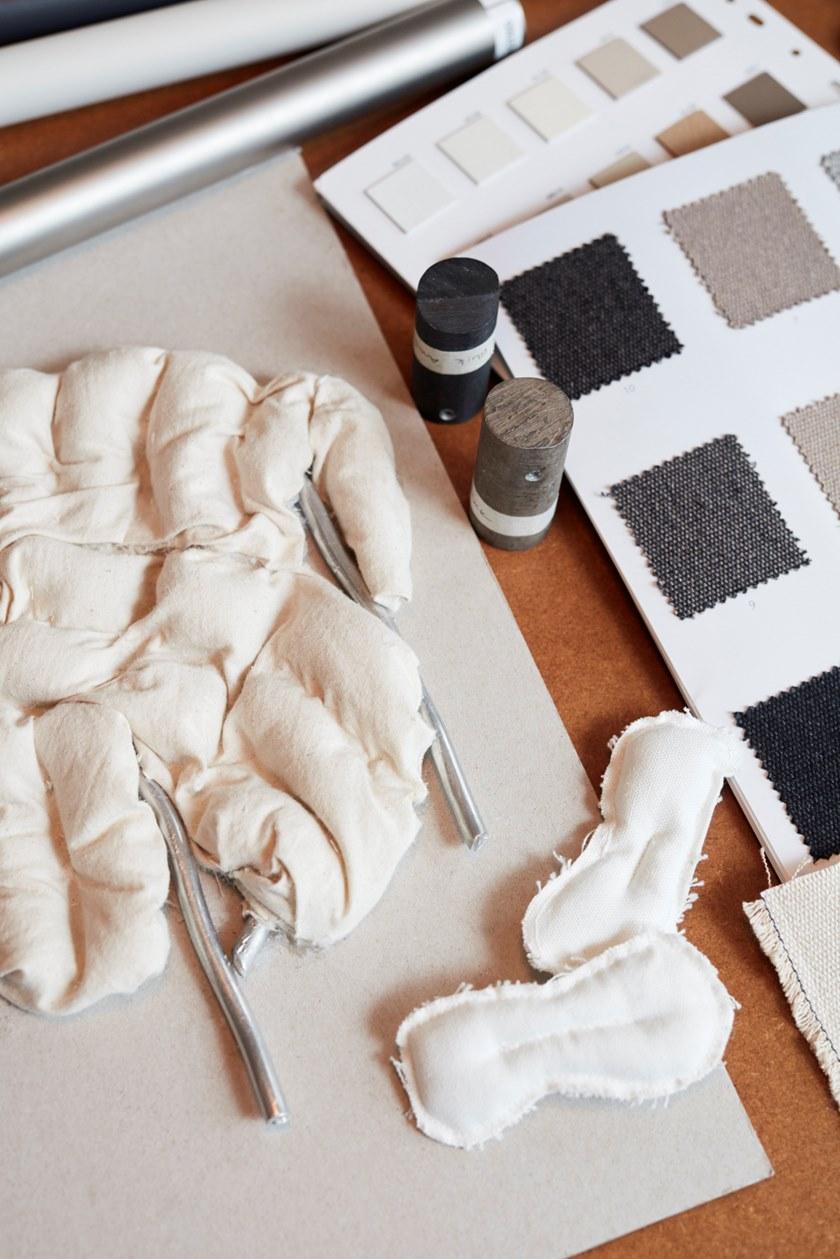 Hem Кресло из нержавеющей стали и тканевой обивки sun-id-1358795 - Вид №7