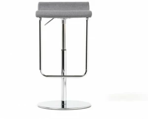 Diemme Регулируемый по высоте табурет из ткани с подставкой для ног