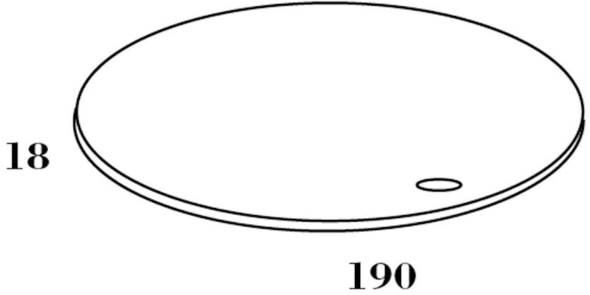 Caroti Круглая кровать с тафтинговым изголовьем sun-id-1509660 - Вид №5