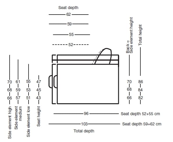 Тканевое кресло с подлокотниками Rolf Benz Rolf Benz 011 EGO ARCH-00135113 - Вид №3