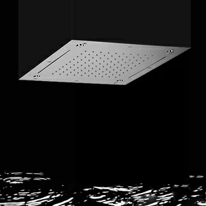 Тропический душ 430x430 PIASQUA4302CN_IXS Geda Nextage Shower Plates с двумя каскадами и небулайзерами