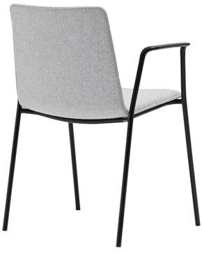 Andreu World Стул из полимера штабелируемый с подлокотниками Flex high back So1610 - Вид №8