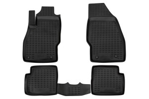 17627682 Коврики в салон OPEL Corsa 2006-2014, 4 шт 37.14.210k FORMAT
