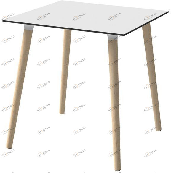 GABER Квадратный журнальный столик из бука sun-id-1441173