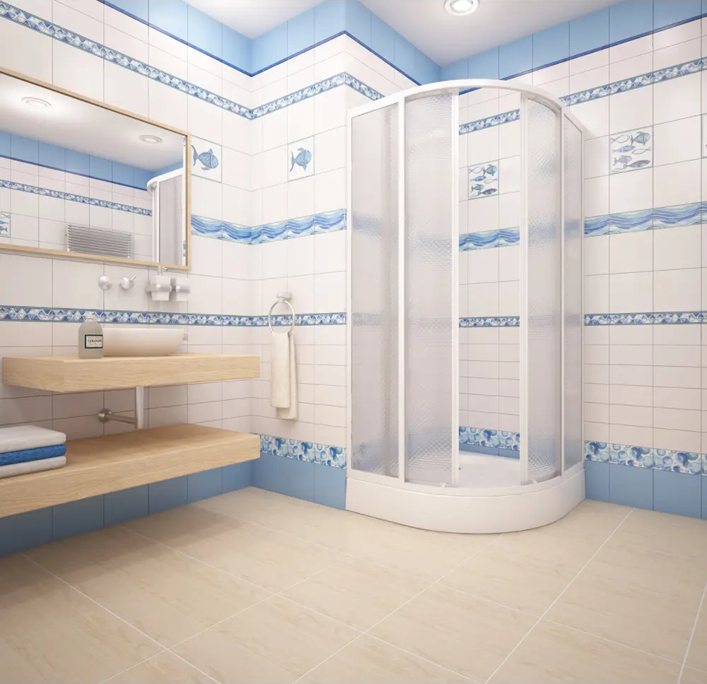 METAKAM Терра - угловая душевая ширма с матовым поликарбонатом 14255514