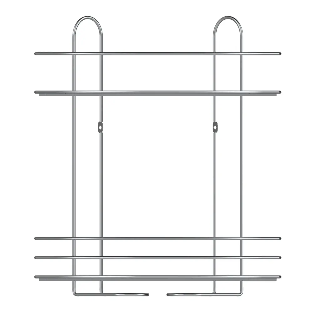 Полка для ванной Lemer Nil 23x34.5 см металл цвет хром STLM-2001457 - Вид №2