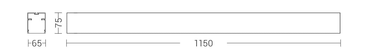 Алюминиевый потолочный светильник / подвесной светильник Rossini Illuminazione NASHI EVO ARCH-00150914 - Вид №5