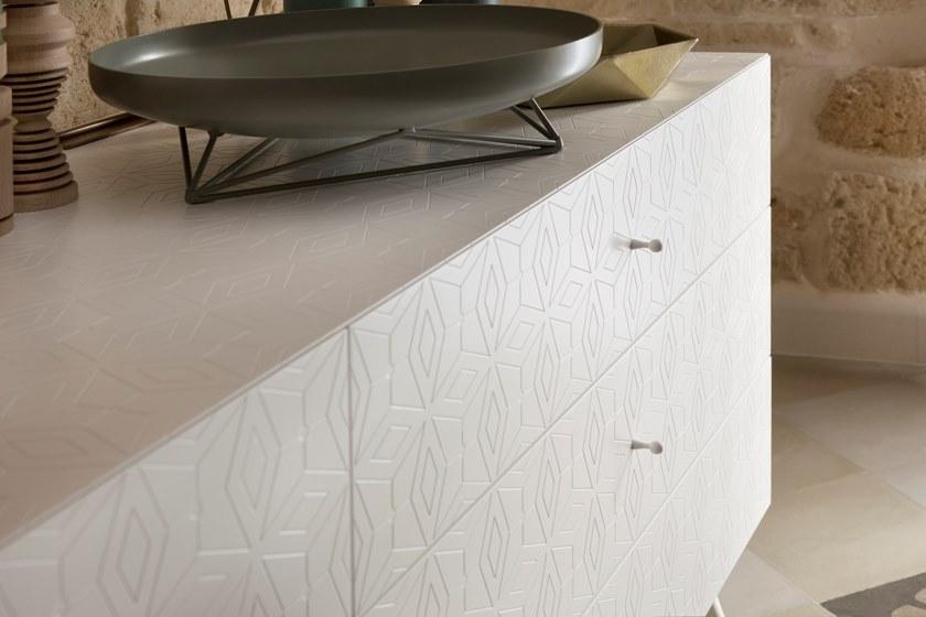 Barba design Деревянный лакированный комод Tiles 54.b1 - Вид №4