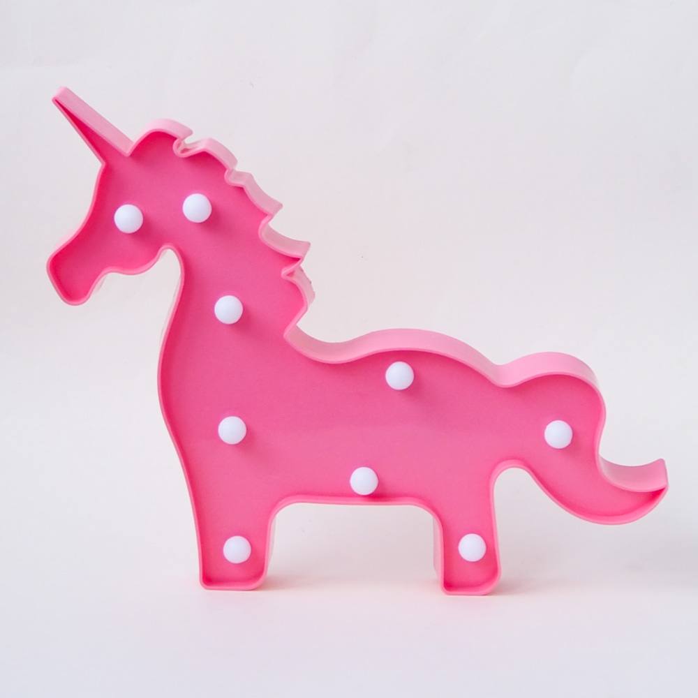 Ночник детский "Розовый единорог" LITTLE LOVELY COMPANY  281695 Розовый Santreyd  - Вид №2