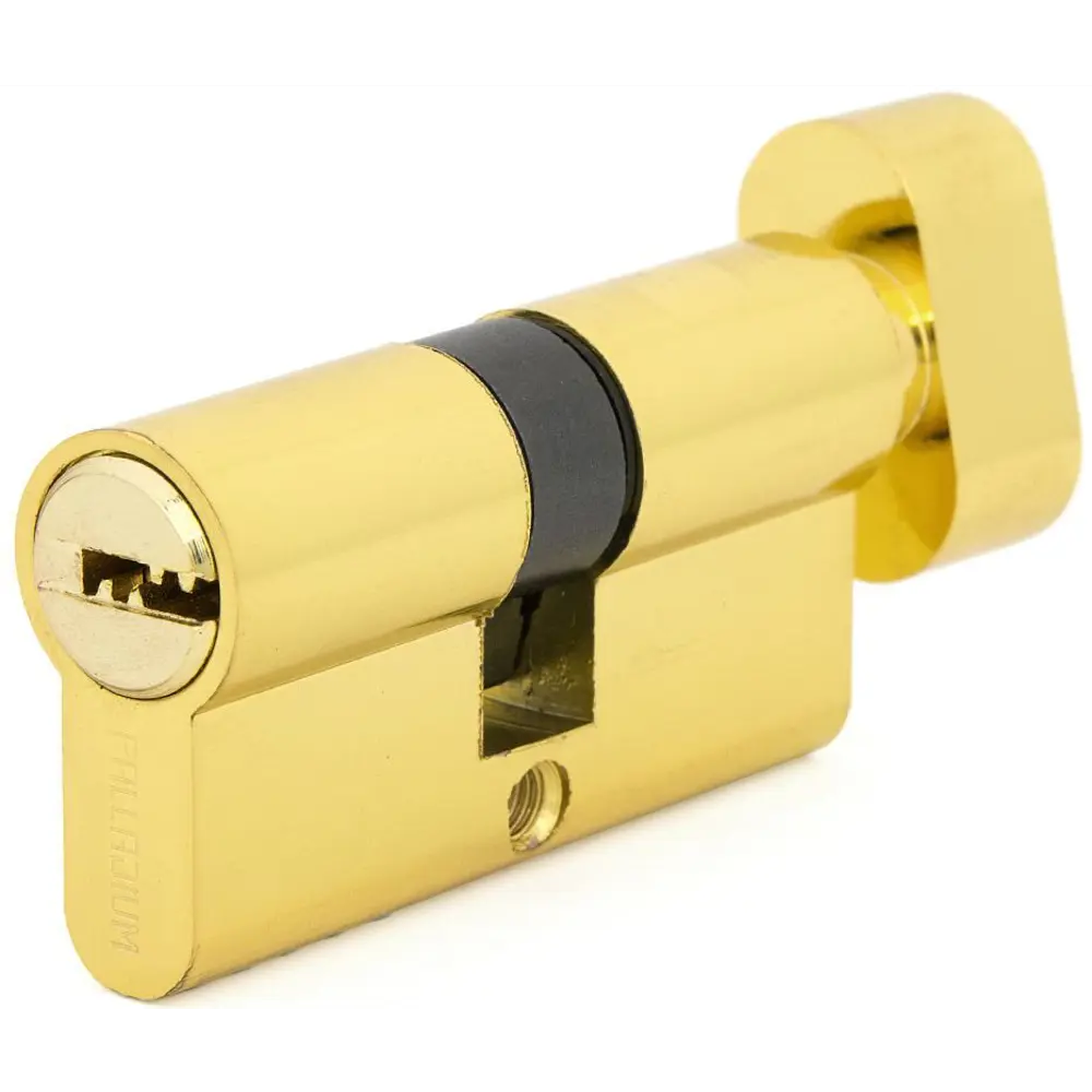 Цилиндр Palladium BK PB 30x30 ключ/вертушка цвет золотистый STLM-2201686