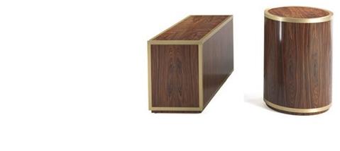 Gianfranco Ferré Home Круглый журнальный столик из тополя Connor sun-id-1377905 - Вид №5