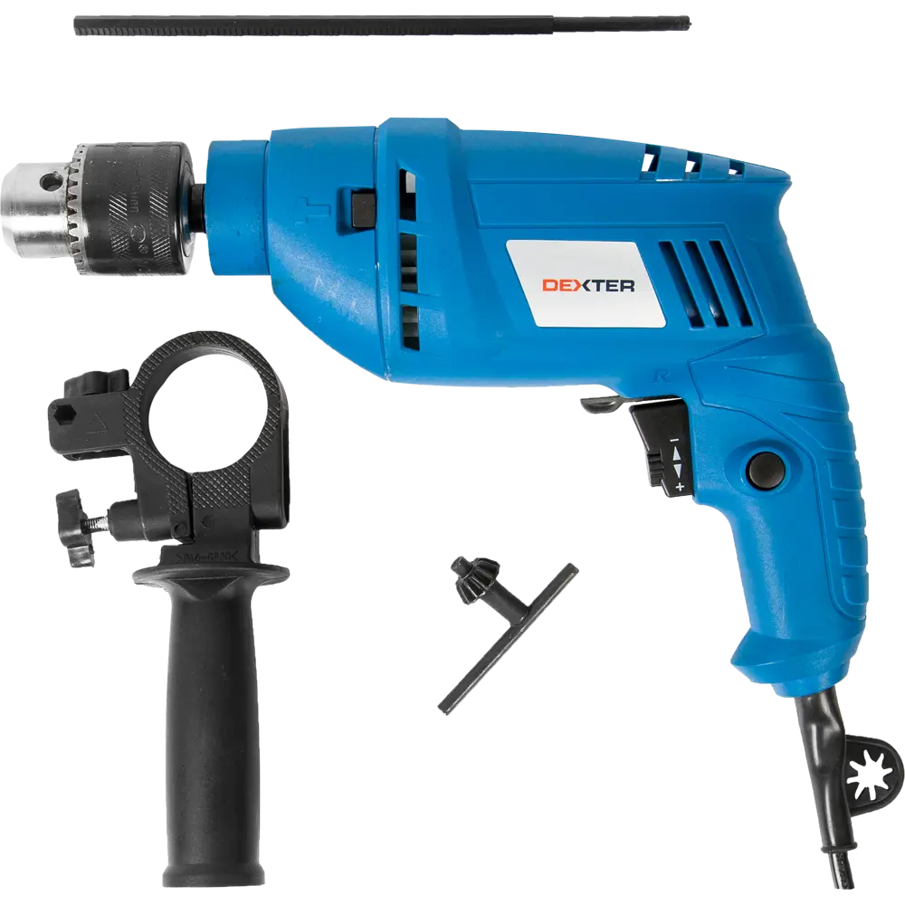 Дрель ударная Dexter HF-ID04A-13, 500 Вт STLM-2056084 - Вид №4