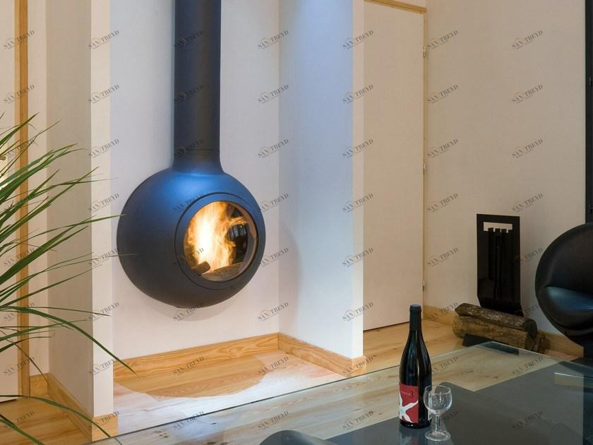 Focus creation Настенный камин с панорамным остеклением Emifocus sun-id-1364417