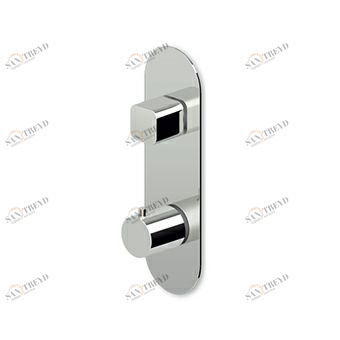 ZBR663 - R97820 Встраиваемый термостатический смеситель для душа 1/2 '' с запорным вентилем. Zucchetti Brim 
