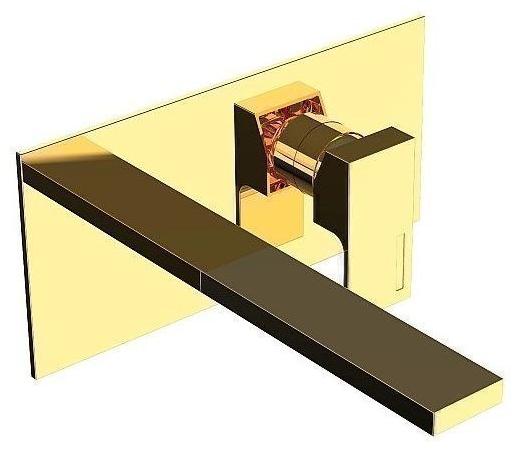 Rubinetterie Frattini Смеситель для раковины настенный, однорычажный Vita sun-id-1347138 - Вид №4