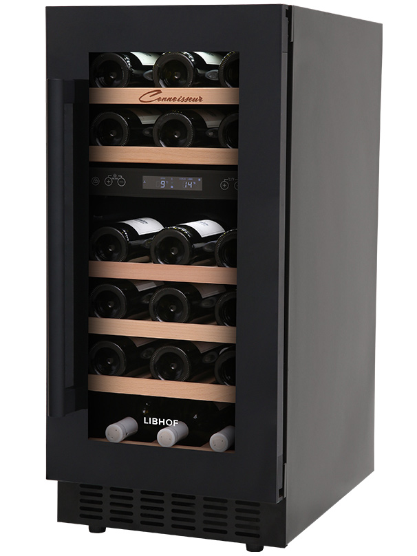 9965406 Винный шкаф Libhof CXD-28 черный STDN-0152000 - Вид №2