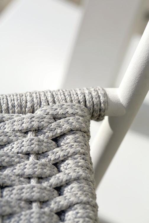 1 мест. лава веревка 11мм антрацит Manutti Echo MNST587 - Вид №2