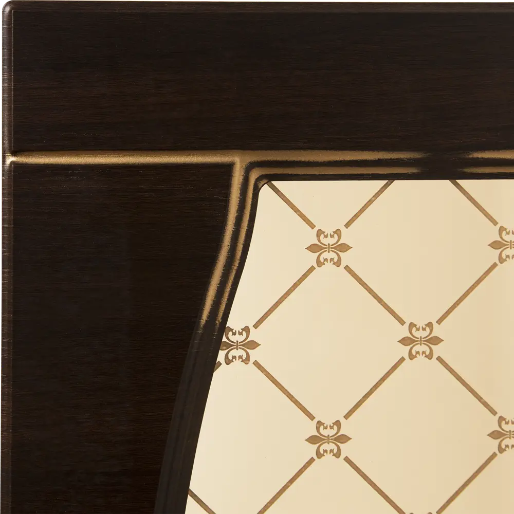 Витрина для шкафа «Византия», 60х35 см, цвет тёмно-коричневый DELINIA STLM-2014768 - Вид №2