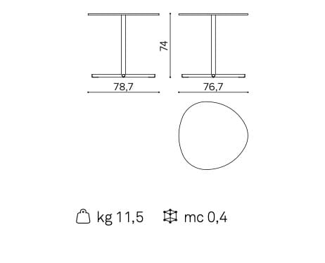 Стол со спицами True Design Notable ARCH-00033298 - Вид №4