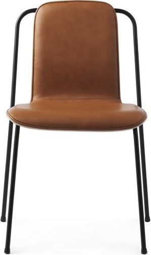 601863 Студия Обивка передней части стула Black Steel Oak / Ultra Leather Normann Copenhagen Studio - Вид №1