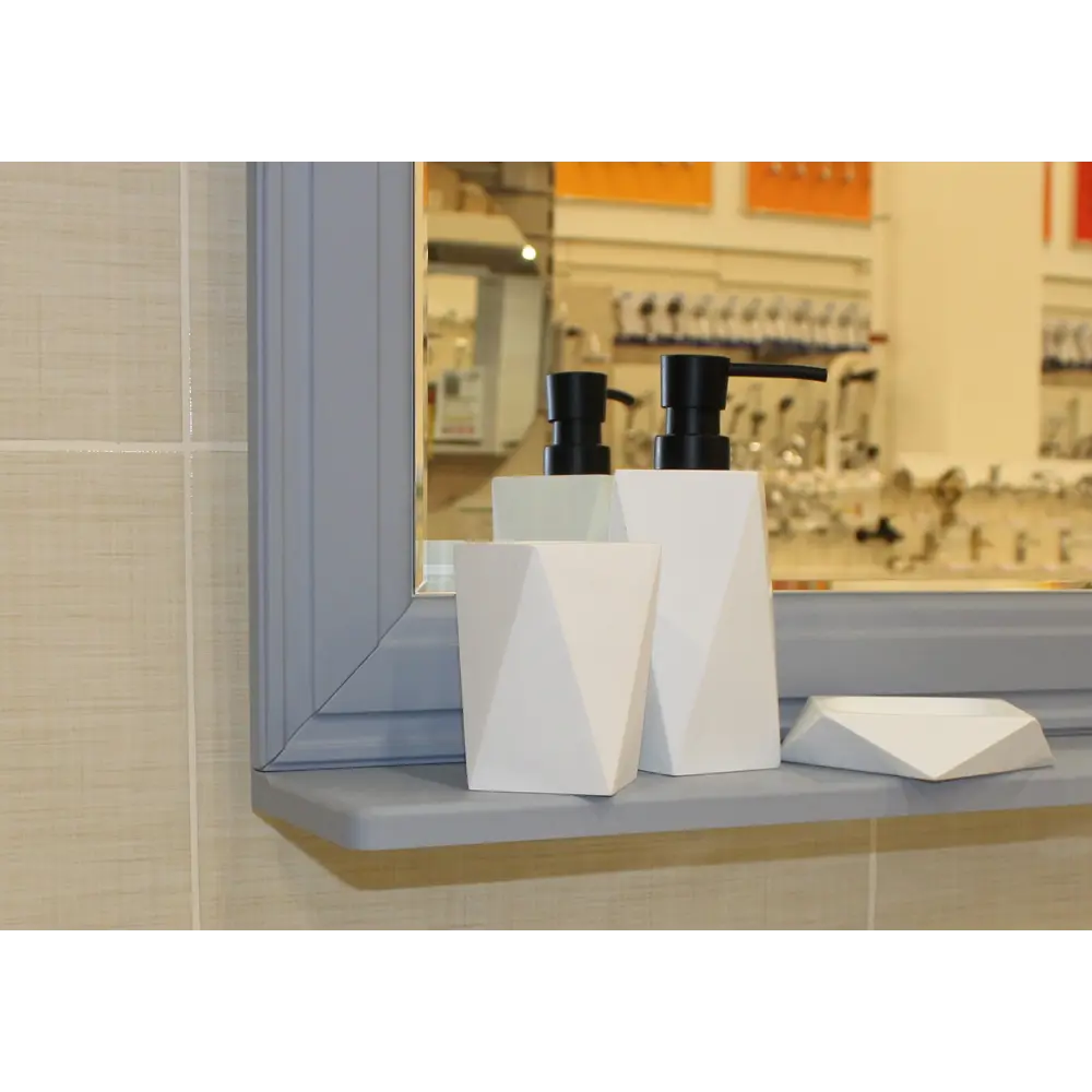 Мыльница Vidage Isbirni полирезина цвет белый STLM-2180654 - Вид №3