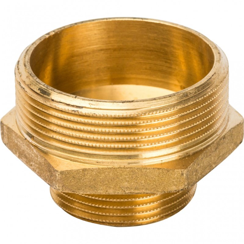 Ниппель переходной НН 2х1 1/4" латунь STOUT SFT0003002114 - Вид №1