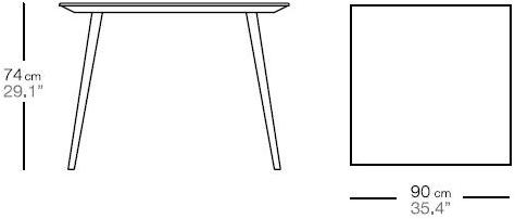 Bivaq Квадратный садовый стол Vint sun-id-1500851 - Вид №4