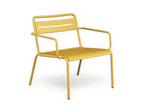 Алюминиевое садовое кресло с подлокотниками