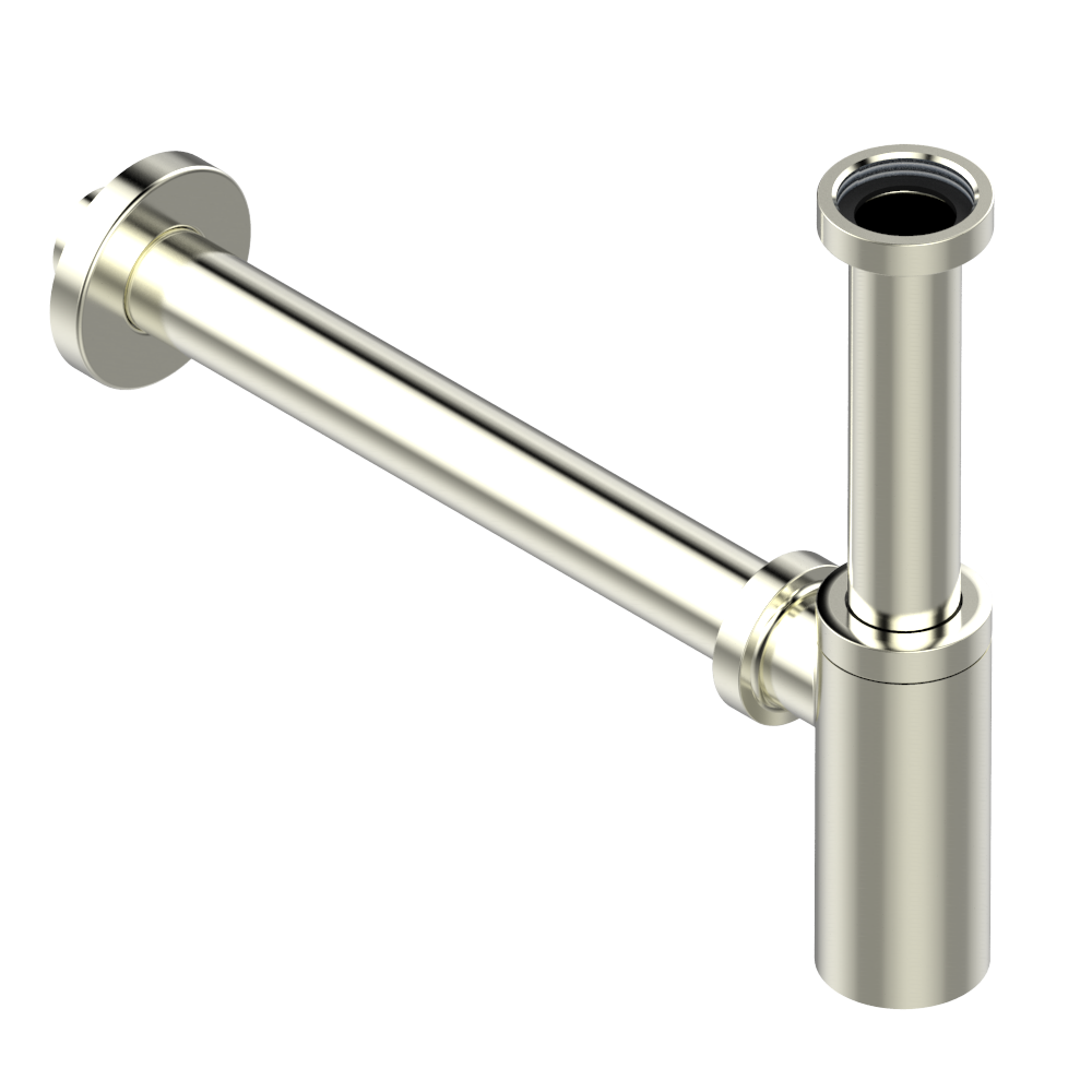 G00-309/S Сифон отдельный для спускного клапана для стеклянной раковины Thg-paris прочие артикулы THG Матовый никель G00-309/S CAT.C