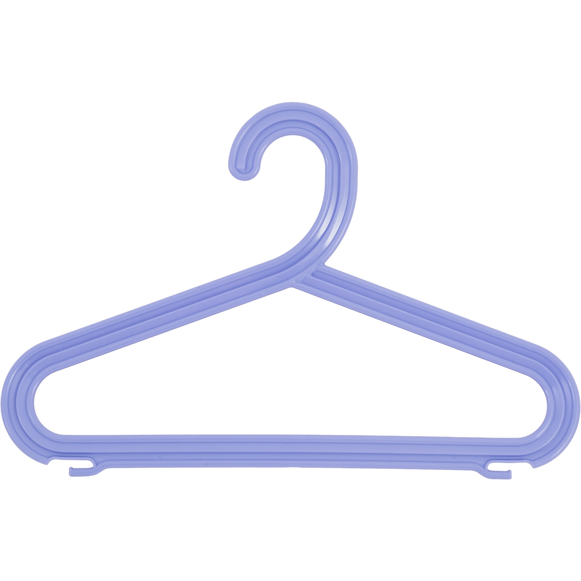 82999634 Плечики малые 318x204x12 мм, полипропилен, цвет синий, 3 шт Santreyd 