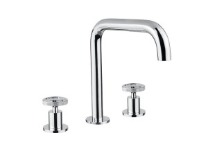 Смеситель для раковины из хромированной латуни