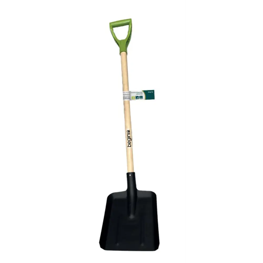 Лопата совковая BEGINIA 118 см сталь с черенком STLM-2060031